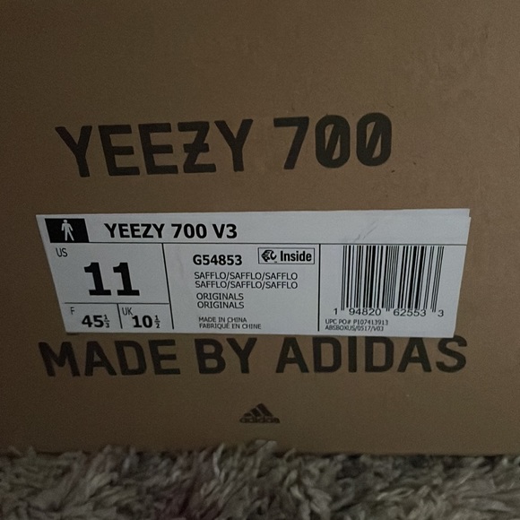 Yeezy 700 V3 ‘safflower’ - Picture 4 of 5